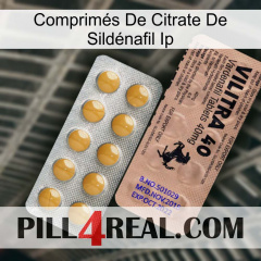 Comprimés De Citrate De Sildénafil Ip 41